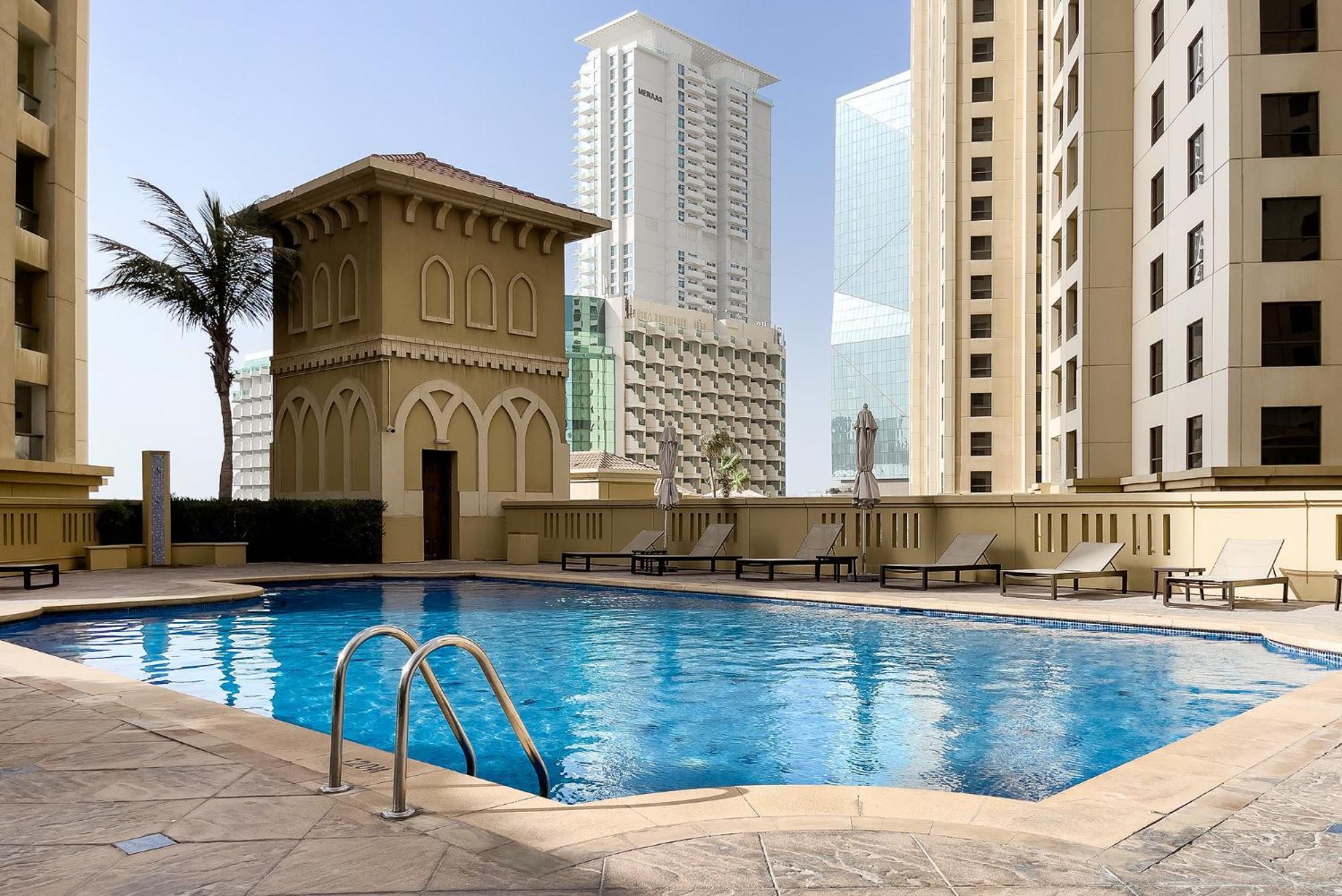 Premium 2Bdr Apartment See View Bahar 4 Jbr ดูไบ ภายนอก รูปภาพ