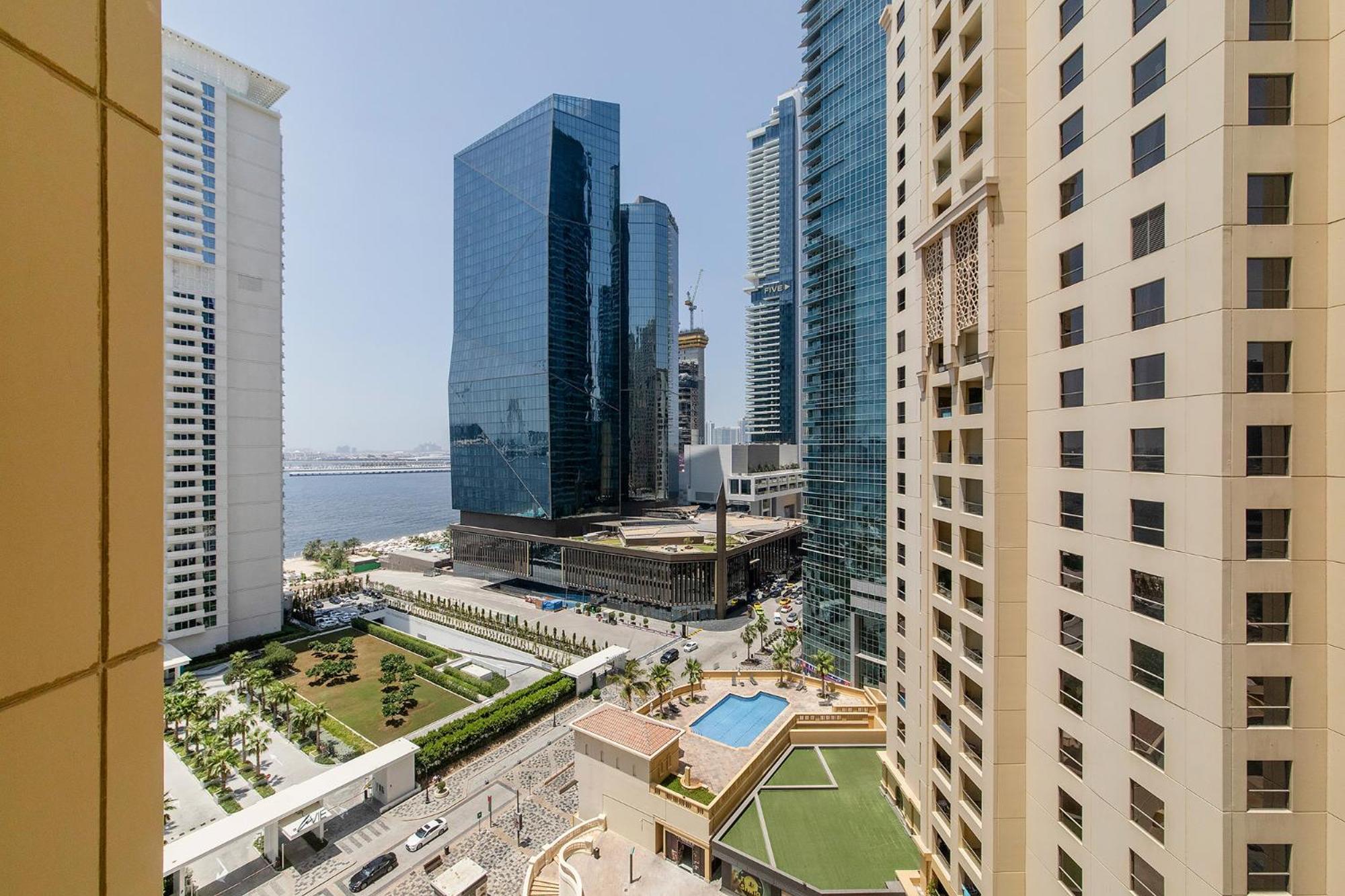 Premium 2Bdr Apartment See View Bahar 4 Jbr ดูไบ ภายนอก รูปภาพ